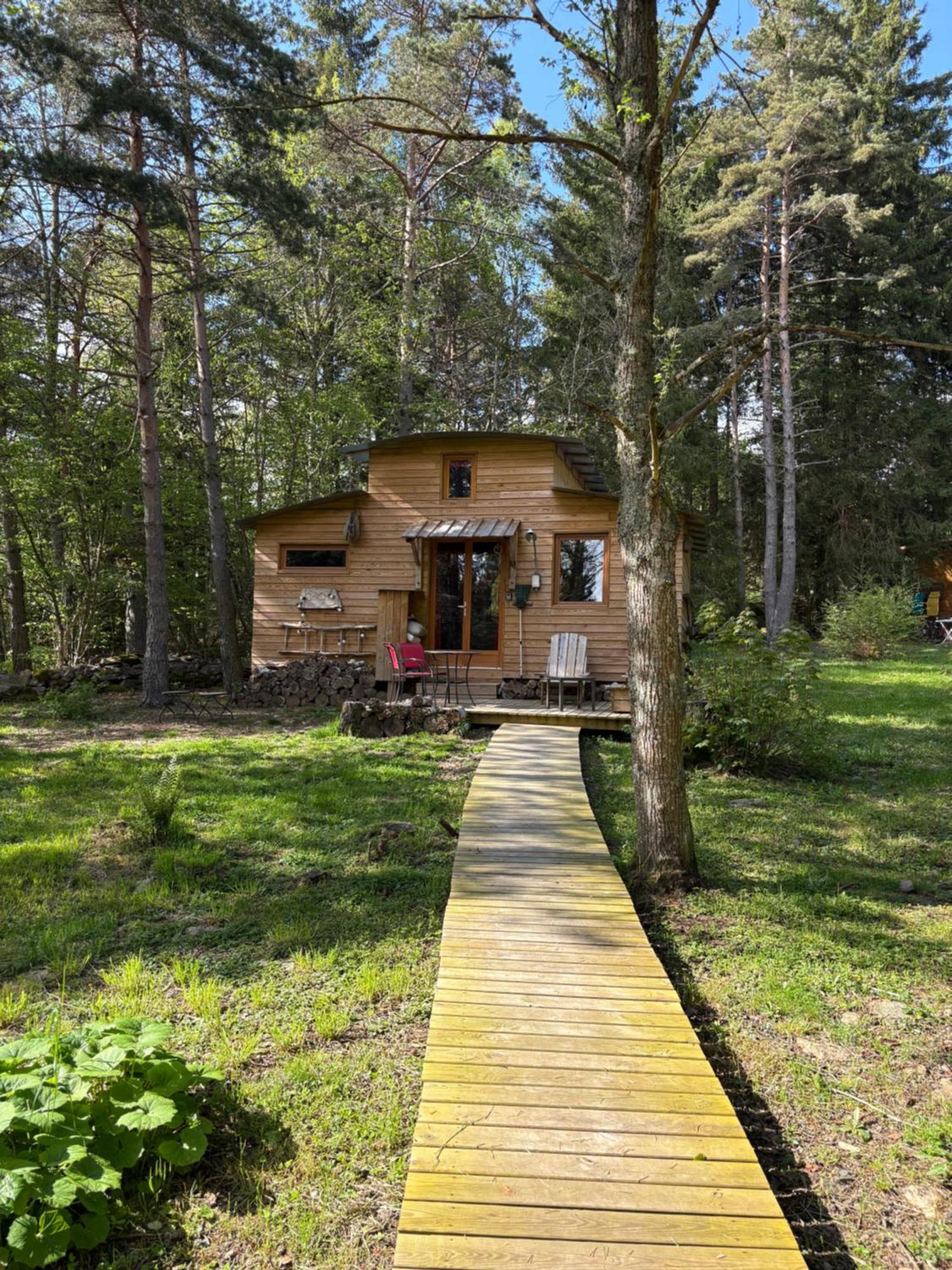 Chalet Cricri Domaine De La Mamounette Champclause ภายนอก รูปภาพ
