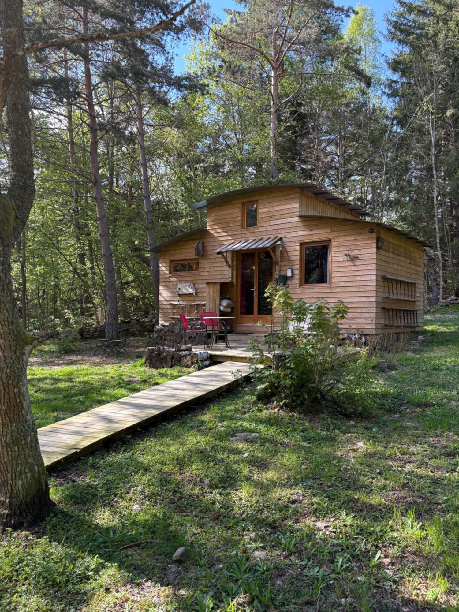 Chalet Cricri Domaine De La Mamounette Champclause ภายนอก รูปภาพ