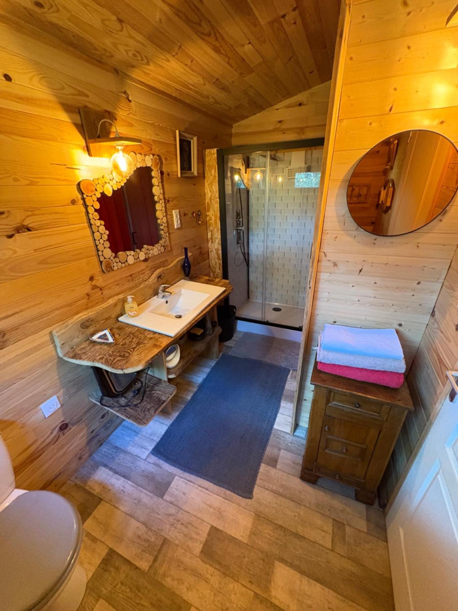 Chalet Cricri Domaine De La Mamounette Champclause ภายนอก รูปภาพ